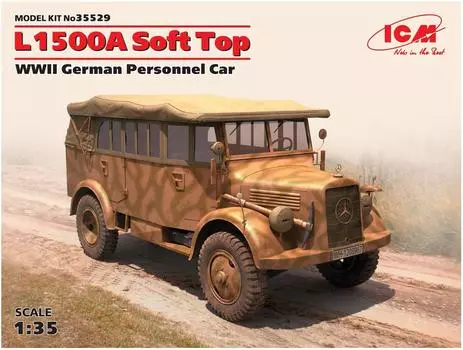 ICM ICM Germany L1500A Troop Carrier Soft Top Пластиковая модель 1/35