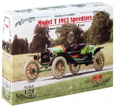 ICM ICM T Type Ford 1913 Speedster Пластиковая модель 24015 1/24