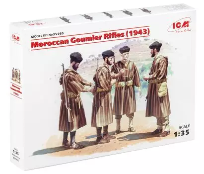 ICM Morocco Gumier Rifles 1943 Пластиковая модель 1/35