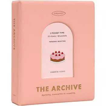 Iconic Archive 2-этапная книга звонков Фотокарточка Polaroid Альбом