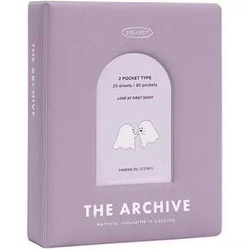 Iconic Archive 2-этапная книга звонков Фотокарточка Polaroid Альбом