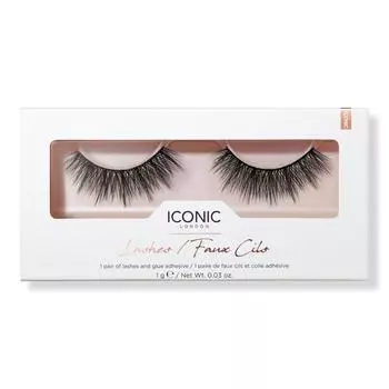 ICONIC LONDON Накладные ресницы из искусственной норки от местных знаменитостей