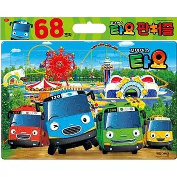 Iconix Little Bus Tayo Amusement Park Board Puzzle IC0841, популярные корейские головоломки