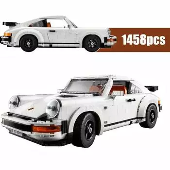 Icons Technical 911 Retro Car Model 10295 Building Blocks Set 2in1 Race Model Kit для взрослых и подростков Toys Christmas