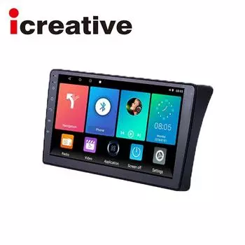 Icreative 2 Din Android автомобильный радио мультимедийный плеер универсальный авто стерео GPS для Nissan Navara 2010-2015 авторадио