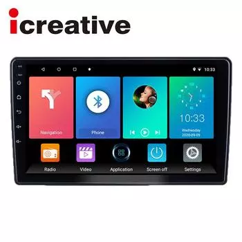 Icreative 2 Din Carplay Android автомобильное радио для Citroen Berlingo 2 B9 2008-2019 WIFI GPS навигация автомобильный мультимедийный плеер головное устройство