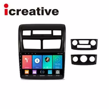 Icreative 2Din Android Wi-Fi автомобильный радиоприемник мультимедийный видеоплеер для Kia Sportage 2007-2011 навигация GPS головное устройство 2 din