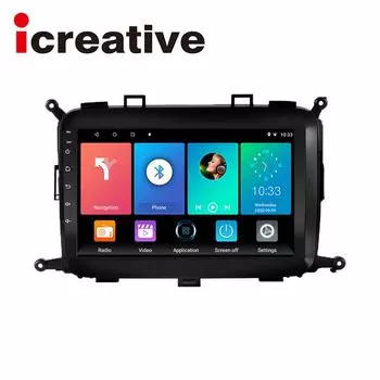 Icreative автомобильный радио стерео видео мультимедийный плеер монитор для Kia Carens 2013-2018 Android автонавигация GPS головное устройство HU авторадио