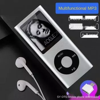 Icreative портативный классический ретро-стиль многоцветный Walkman MP3 MP4 музыкальный плеер спортивный бег прослушивания экран модные наушники чёрный