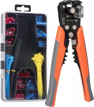 iCrimp Auto Multi Stripper Инструмент для зачистки проводов с набором изолированных клемм 0,2 кв. 6,0 кв. ICP-338