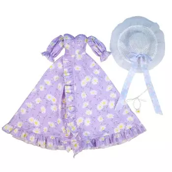 ICY Fortune Days Кукольная одежда Шарнирная кукольная одежда Cherry Blossom Alice Одежда Костюм Cherry Blossom Возраст 1/3 Кимоно1 Заколка1 6+ (суйхуа)