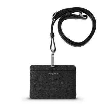 ID Case Black [Pelle Morbida] Wallet/Accessories