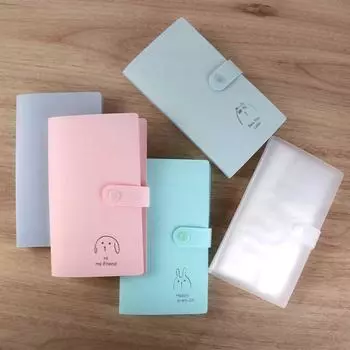 ID Домашний декор Сумка для визитных карточек Звездная коллекция Держатель для фотокарт Фотоальбом Чехол для хранения фотографий