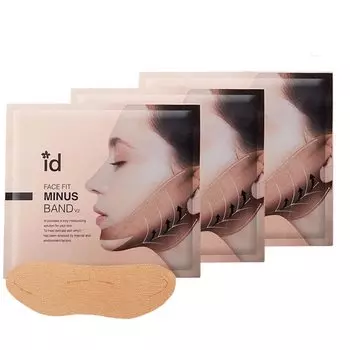 id FACE FiT Маска для лица Minus Band V2 Интенсивная увлажняющая маска для нижней челюсти 11 г x 4 шт.