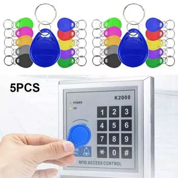 ID-карта NFC-тег Перезаписываемая RFID-тег-аксессуары Брелок-жетон