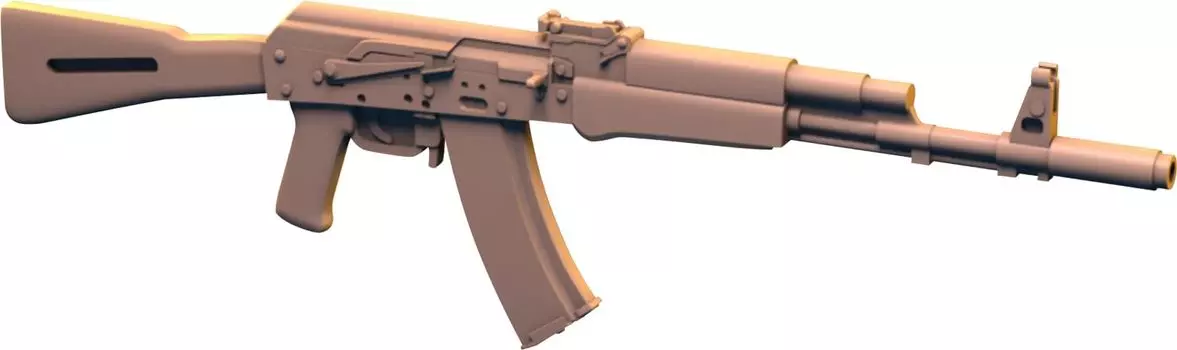 IDAP Technology автомат Калашникова АК 10 деталей набор для 3D-принтера PD48376 1/48 Советский/Российский