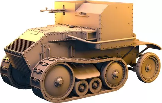 IDAP Technology British Maurice Martel Tank 3D Printer Kit PD48218 1/48