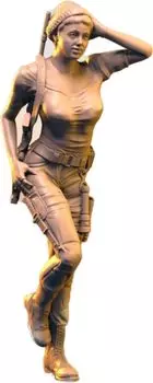 IDAP Technology Military Girl Marching Automatic Rifle 3D Printer Kit 1/35 No.4 PD35423-4