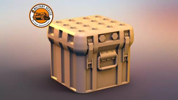 IDAP Technology Текущий военный ящик для хранения 1 смоляной набор PD48395 1/48 (военный)