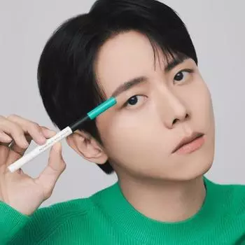 Идеально для мужчин [НОВИНКА] Идеально для мужчин Veratone Брови 2 типа Натуральный черный Светло-черный No 1 Natural Black