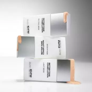 Идеально подходит для мужчин Лосьон Better Tone Cover 40 мл (нет. 1/Нет. 2/Нет. 3), Корейская мужская популярная косметика No. 1 (light beige)