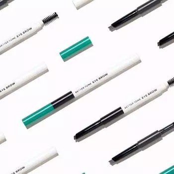 Идеально подходит для мужчин. Лучший тон бровей 2 типа (Натуральный черный/светло-черный) No. 1 Natural Black