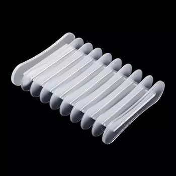 Идеальные инновационные, легко моющиеся, инновационные, премиум-класса, силиконовые, самоосушающиеся, компактные мыльницы и держатели для мыла прозрачный