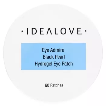 Idealove, Гидрогелевые патчи для глаз Eye Admire Black Pearl, 60 патчей