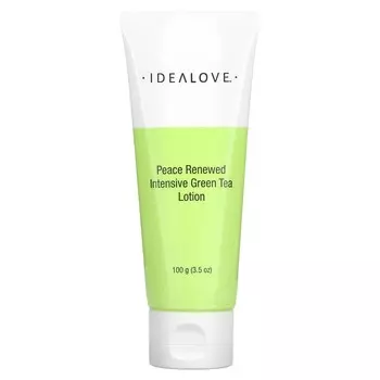 Idealove, Peace Renewed, интенсивный лосьон с зеленым чаем, 100 г (3,5 унции)