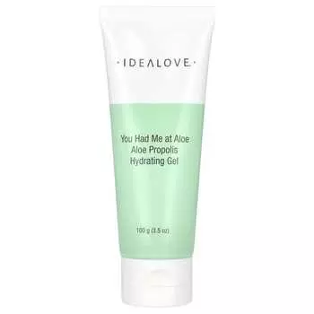 Idealove, You Had Me at Aloe, увлажняющий гель с алоэ и прополисом, 100 г (3,5 унции)
