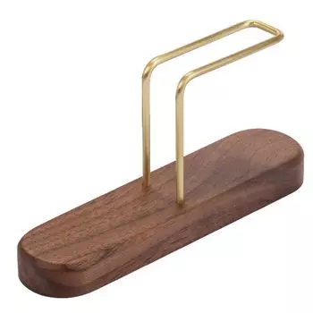 ideamall Подставка для кофейного фильтра Подставка для кофейной бумаги из дерева (коричневый)