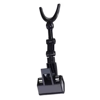 ideastore Удочка Удочка Удочка Подставка для удочки Подставка со светящимся креплением, держатель, сумка, коробка, (Задний зажим) чёрный