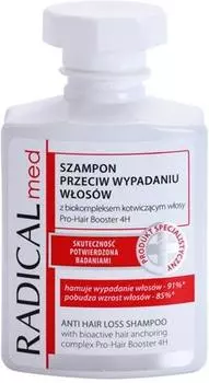 Ideepharm Radical Med Anti Hair Loss шампунь против выпадения волос TU прозрачный