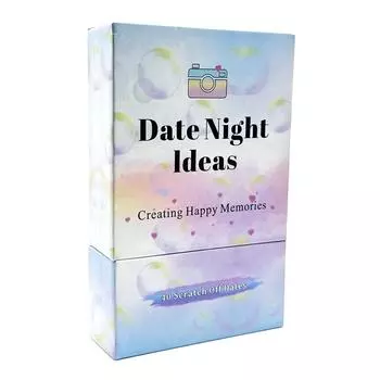 Идеи для свиданий Создание счастливых воспоминаний 40 карточек-скретч для приключенческих игр для пар