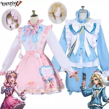Identity V Эмма Вудс Косплей Костюм Джозеф Десолье Cos Садовник Костюм Хэллоуин Вечеринка Платье Униформа для Мужчин Женщин one size как