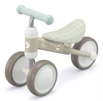 Ides Mini Plus Disney Трехколесный велосипед для помещений без педалей для младенцев и детей, мальчиков и девочек, подарок [официальный] D-Bike (Пух)