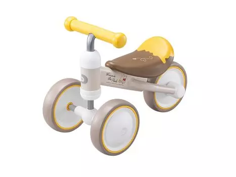 Ides mini Wide Disney Трехколесный велосипед без педалей для помещений, для младенцев, мальчиков и девочек, подарок [официальный] D-Bike (Пух)