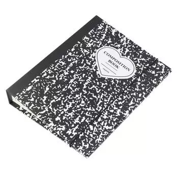 Idol A5 Binder Журнал Обложка Хранение Фотокниг Держатель Карты Фотоальбом Коллекционная Книга Фотокарточек чёрный