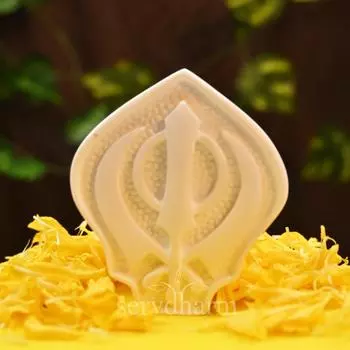 Идол Ханда Сахиб – Сикхский религиозный символ | Статуэтка Ханда Сахиб для приборной панели автомобиля, Пуджи, офисного стола, домашнего декора и в подарок