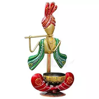 Идол Кришны для дома/Подарочные товары на Дивали/Праздничный подарок для семьи и друзей