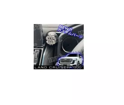 IDT Mini Waist в комплекте с новой серией 300 Land Cruiser, аутентификация по отпечаткам пальцев, крышка переключателя запуска двигателя, декоративная панель салона