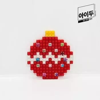 Idu DIY Mini Block Christmas Ball Snowflake Deform Block Making