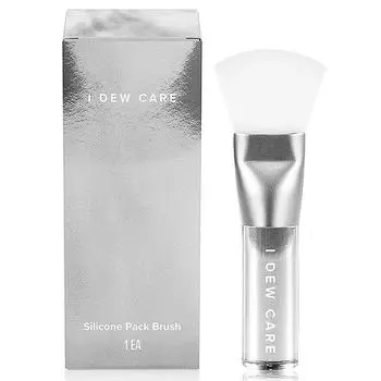 Iducare silicone face mask pack brush, mixed colors, 1 piece
