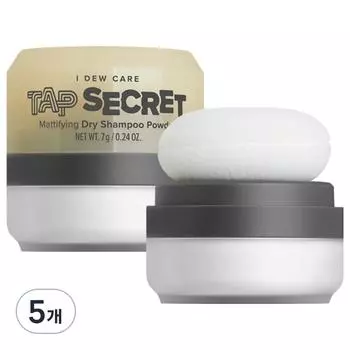 Iducare Tab Secret Dry Shampoo Powder, 7g, 5 pieces