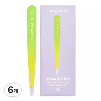 Iducare Twiz the Day Multi Tweezer Tweezers, 6 pieces