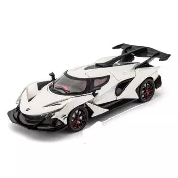 Ie Apollo Supercar Alloy Model With Sound Light And Opening Doors For Gift Kids