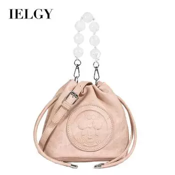 IELGY Изысканная сумочка из бисера, женская модная сумка через плечо через плечо зелёный