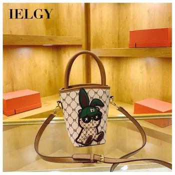 IELGY Милая сумка-кролик, модная сумка-мессенджер с принтом, портативная универсальная женская сумка через плечо