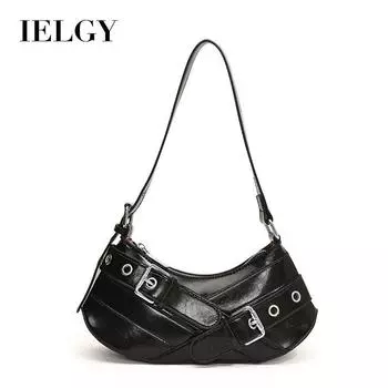 IELGY Модная и элитная красная сумка подмышки, женская корейская версия модной универсальной сумки-локомотива, нишевое простое плечо. бежевый