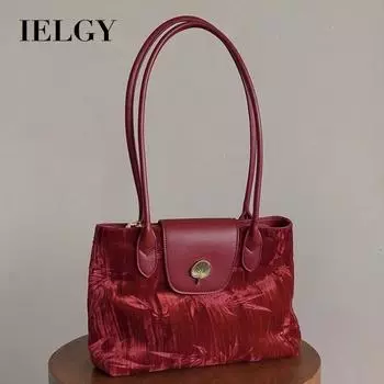 IELGY Новая свадебная сумка в китайском стиле, красная сумка под мышкой, сумка через плечо красный